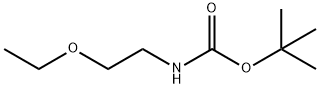 Carbamic acid, (2-ethoxyethyl)-, 1,1-dimethylethyl ester (9CI) Struktur