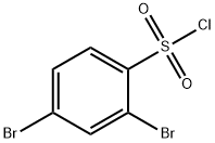 2,4-DIBROMOBENZENESULFONYL CHLORIDE Struktur