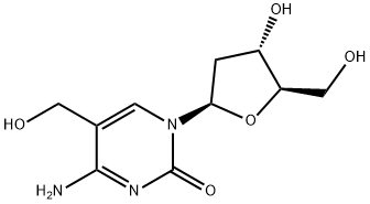 5-(Hydroxymethyl)-2'-deoxycytidine Struktur
