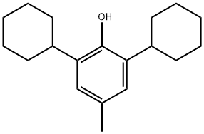 2,6-dicyclohexyl-p-cresol  Struktur