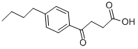 4-(4-N-BUTYLPHENYL)-4-OXOBUTYRIC ACID Struktur