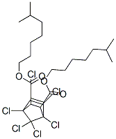 diisooctyl 1,4,5,6,7,7-hexachlorobicyclo[2.2.1]hept-5-ene-2,3-dicarboxylate 结构式