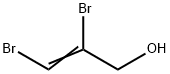 2,3-ジブロモ-2-プロペン-1-オール 化学構造式