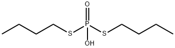 Phosphorodithioic acid, S,S-dibutyl ester Structure