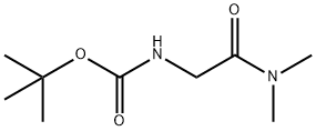 tert-butyl N-[2-(dimethylamino)-2-oxoethyl]carbamate Structure