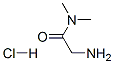 2-アミノ-N,N-ジメチルアセトアミド塩酸塩 化学構造式