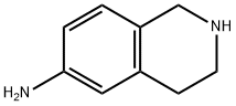6-アミノ-1,2,3,4-テトラヒドロイソキノリン 化学構造式