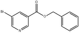 5-Bromo-nicotinic acid benzyl ester Structure