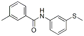 Benzamide, 3-methyl-N-[3-(methylthio)phenyl]- (9CI) Structure
