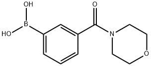 N-MORPHOLINYL 3-BORONOBENZAMIDE Structure