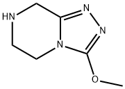1,2,4-Triazolo[4,3-a]pyrazine,5,6,7,8-tetrahydro-3-methoxy-(9CI) Structure