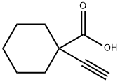 1-Ethynyl-cyclohexanecarboxylic acid Struktur
