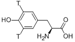 L-TYROSINE-[RING-3,5-3H] Structure