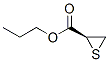 Thiiranecarboxylic acid, propyl ester, (S)- (9CI) 结构式