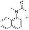 2-Fluoro-N-methyl-N-naphthalenylacetamide 结构式