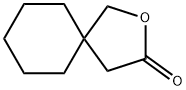 2-Oxaspiro[4.5]decan-3-one, 7236-78-4, 结构式