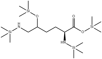 L-Lysine, N2,N6-bis(trimethylsilyl)-5-[(trimethylsilyl)oxy]-, trimethy lsilyl ester|