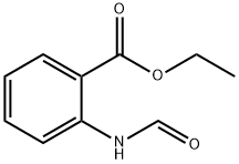 Benzoic acid, 2-(formylamino)-, ethyl ester (9CI) Structure