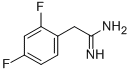 2-(2,4-DIFLUORO-PHENYL)-ACETAMIDINE 化学構造式