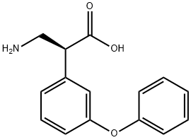 (S)-3-(3-PHENOXYPHENYL)-BETA-ALANINE
 Structure