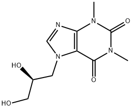diprophylline 化学構造式