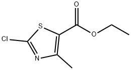 ETHYL 2-CHLORO-4-METHYL-1,3-THIAZOLE-5-CARBOXYLATE,7238-62-2,结构式