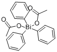 BIS(ACETATO-O)TRIPHENYLBISMUTH Struktur