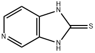 1,3-二氢-2H-咪唑并[4,5-C]吡啶-2-硫酮, 7239-81-8, 结构式