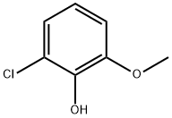 Phenol,  2-chloro-6-methoxy- Structure
