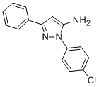 1-(4-Chlorophenyl)-3-phenyl-1H-pyrazol-5-ylamine Structure