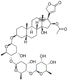 16-ACETYLGITOXIN 结构式