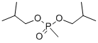 メチルホスホン酸ジイソブチル 化学構造式