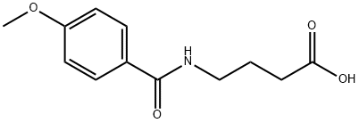 N-anisoyl-GABA Structure