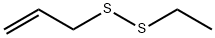 Ethyl allyl disulfide Structure