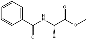 N-苯甲酰基-L-丙氨酸甲酯, 7244-67-9, 结构式