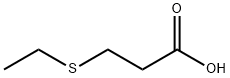 3-(エチルチオ)プロピオン酸 化学構造式