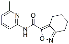2,1-Benzisoxazole-3-carboxamide,4,5,6,7-tetrahydro-N-(6-methyl-2-pyridinyl)- Structure