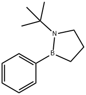 1-tert-Butyl-2-phenyl-1,2-azaborolidine Struktur