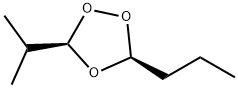 1,2,4-Trioxolane,3-(1-methylethyl)-5-propyl-,cis-(9CI) Structure