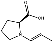 L-Proline, 1-(1E)-1-propenyl- (9CI) Structure