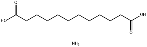 DECANE-1,10-DICARBOXYLIC ACID DIAMMONIUM SALT Struktur