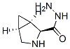 3-Azabicyclo[3.1.0]hexane-2-carboxylicacid,hydrazide,[1R-(1alpha,2beta,5alpha)]-(9CI) Structure