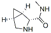 3-Azabicyclo[3.1.0]hexane-2-carboxamide,N-methyl-,(1alpha,2alpha,5alpha)-(9CI) Structure