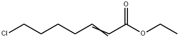 (E)-乙基7-氯庚-2-烯酸酯, 72448-93-2, 结构式