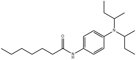 N-[4-[Bis(1-methylpropyl)amino]phenyl]heptanamide|