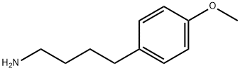 4-(4-甲氧基苯基)丁胺 结构式