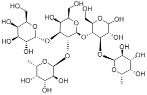 血型B组五糖, 72468-43-0, 结构式