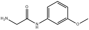 Acetamide, 2-amino-N-(3-methoxyphenyl)- (9CI) 化学構造式