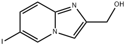 IMidazo[1,2-a]pyridine-2-Methanol, 6-iodo- Struktur
