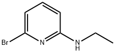 N-(6-溴吡啶-2-基)乙胺 结构式
